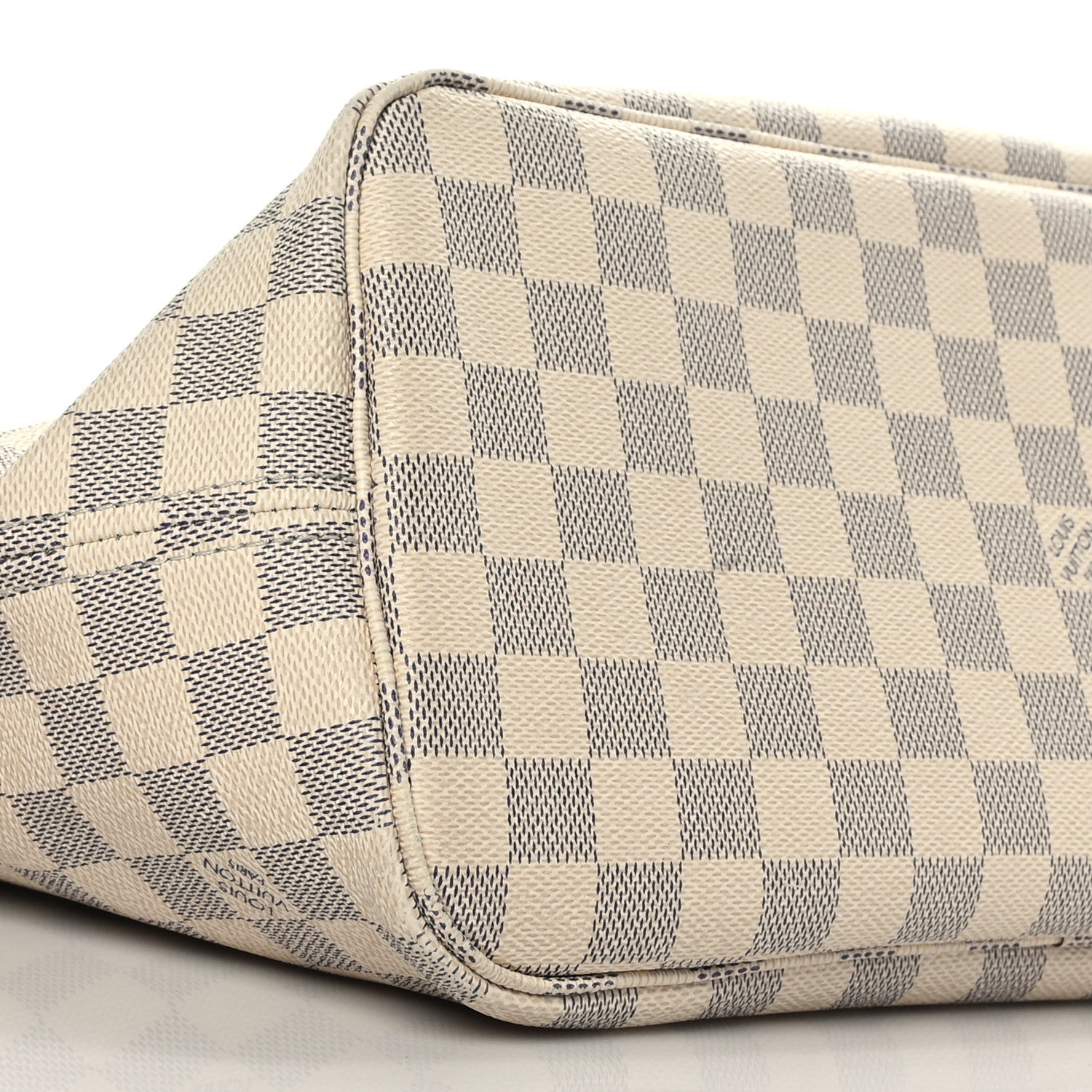 Louis Vuitton Damier Azur Neo Neverfull MM Rose Ballerine 8 of 9