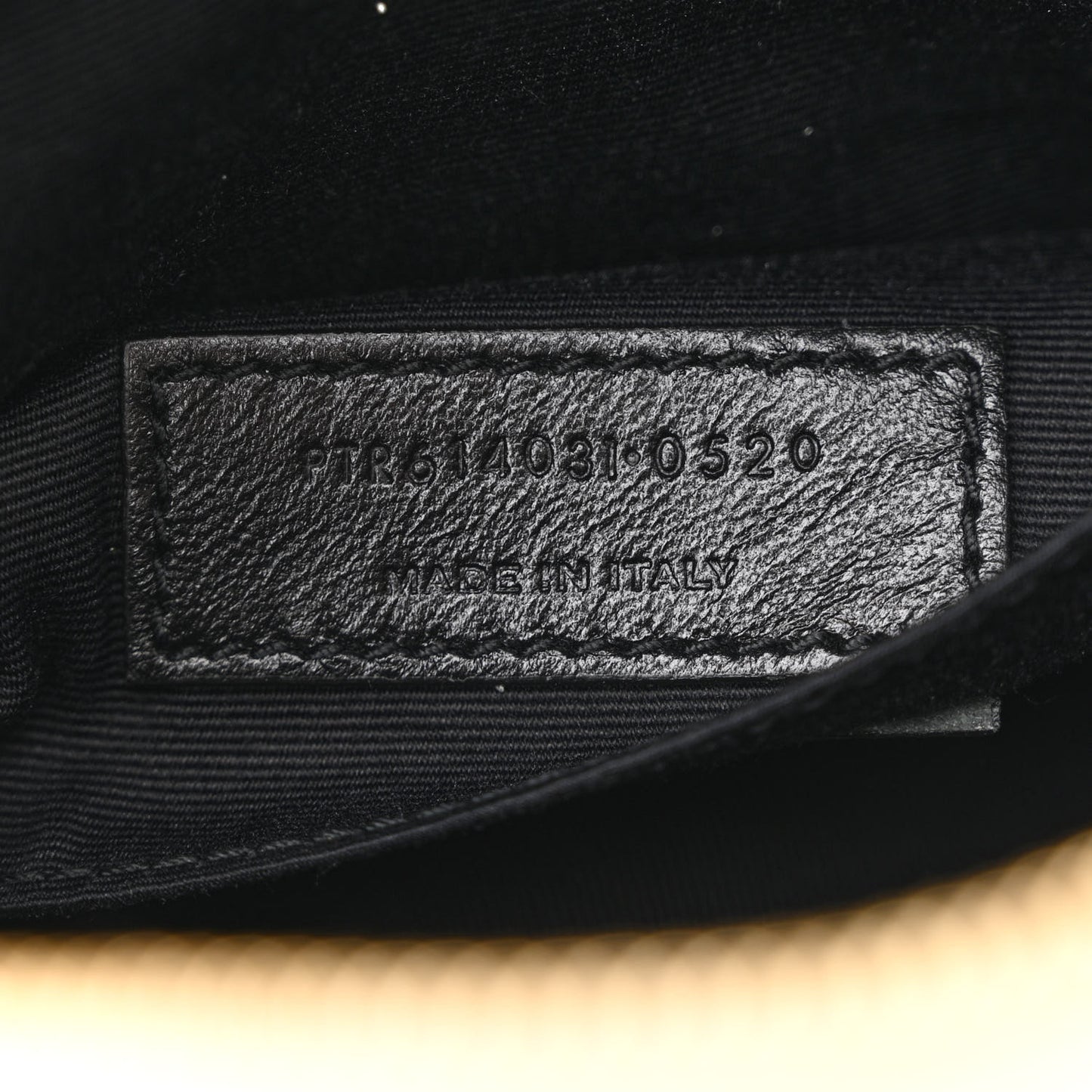 Calfskin Matelasse Monogram Lou Belt Bag Ivory