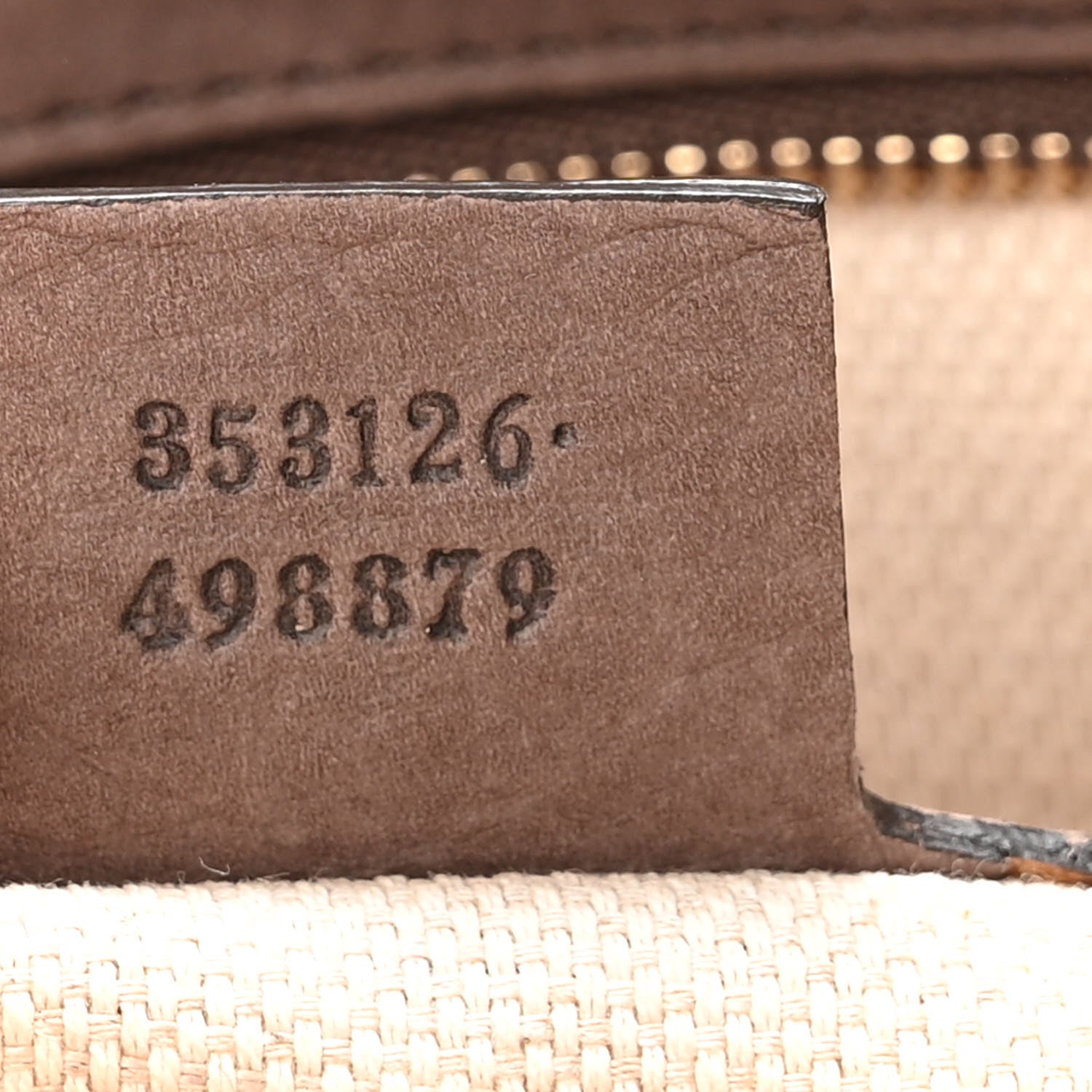 Gucci Vitello Range Medium Soho Bowler Grey Field 7 of 11