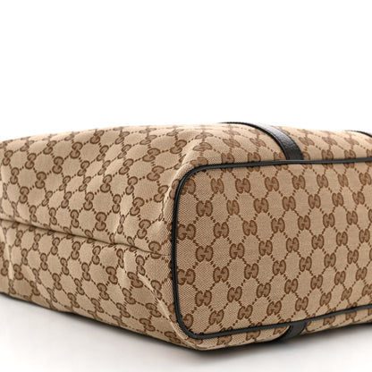 Gucci GG Monogram Large Joy Tote Bag Dark Brown 9 of 10