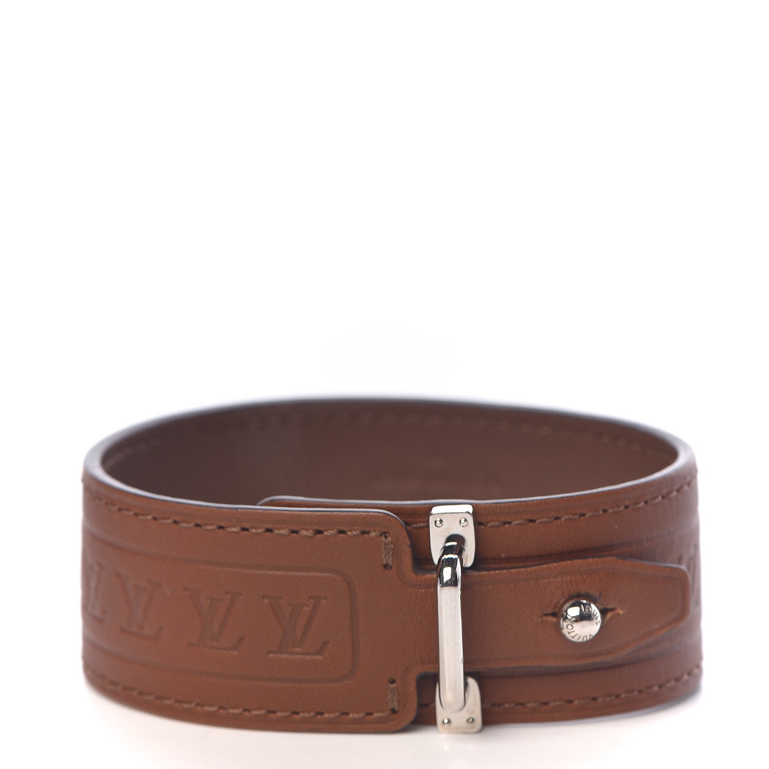 Louis Vuitton Calfskin Monogram Cuff 3 of 5