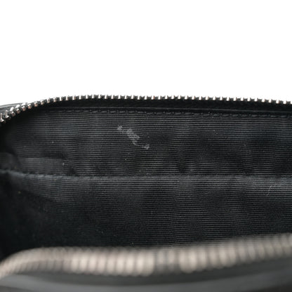 Saint Laurent Calfskin Matelasse Monogram Lou Camera Bag Black 12 of 14