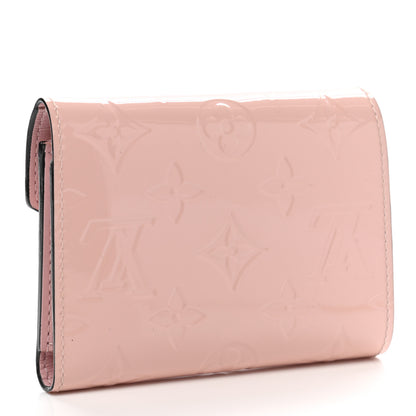 Louis Vuitton Vernis Victorine Wallet Rose Ballerine 3 of 9