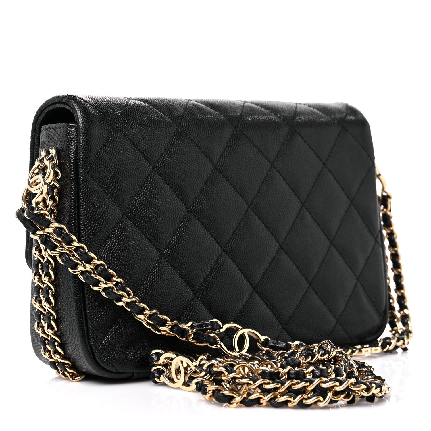 Chanel Caviar Quilted Mini CC You Flap Black 2 of 10