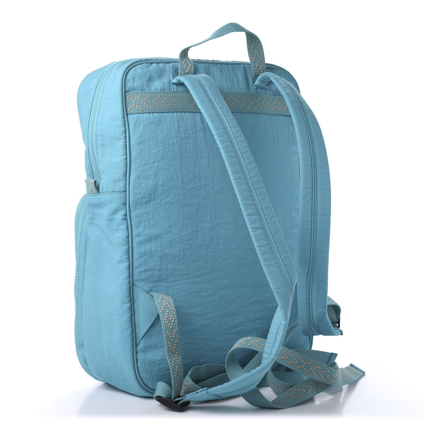 Nylon Twill 80s Logo Patch Backpack Lago