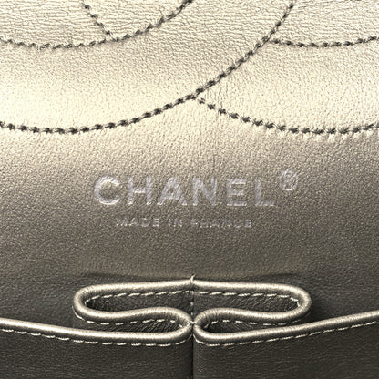 Chanel Metallic Aged Calfskin Quilted 2.55 Reissue 227 Flap Light Gold 6 of 10