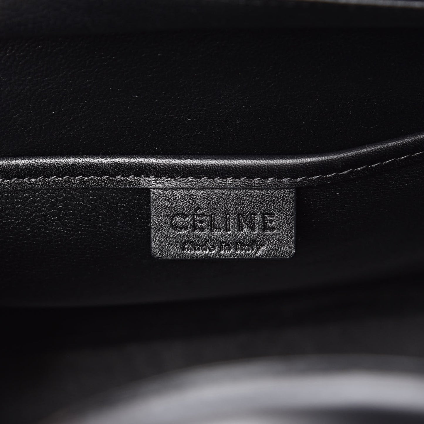 Bullhide Calfskin Nubuck Bi-Color Nano Luggage Black White