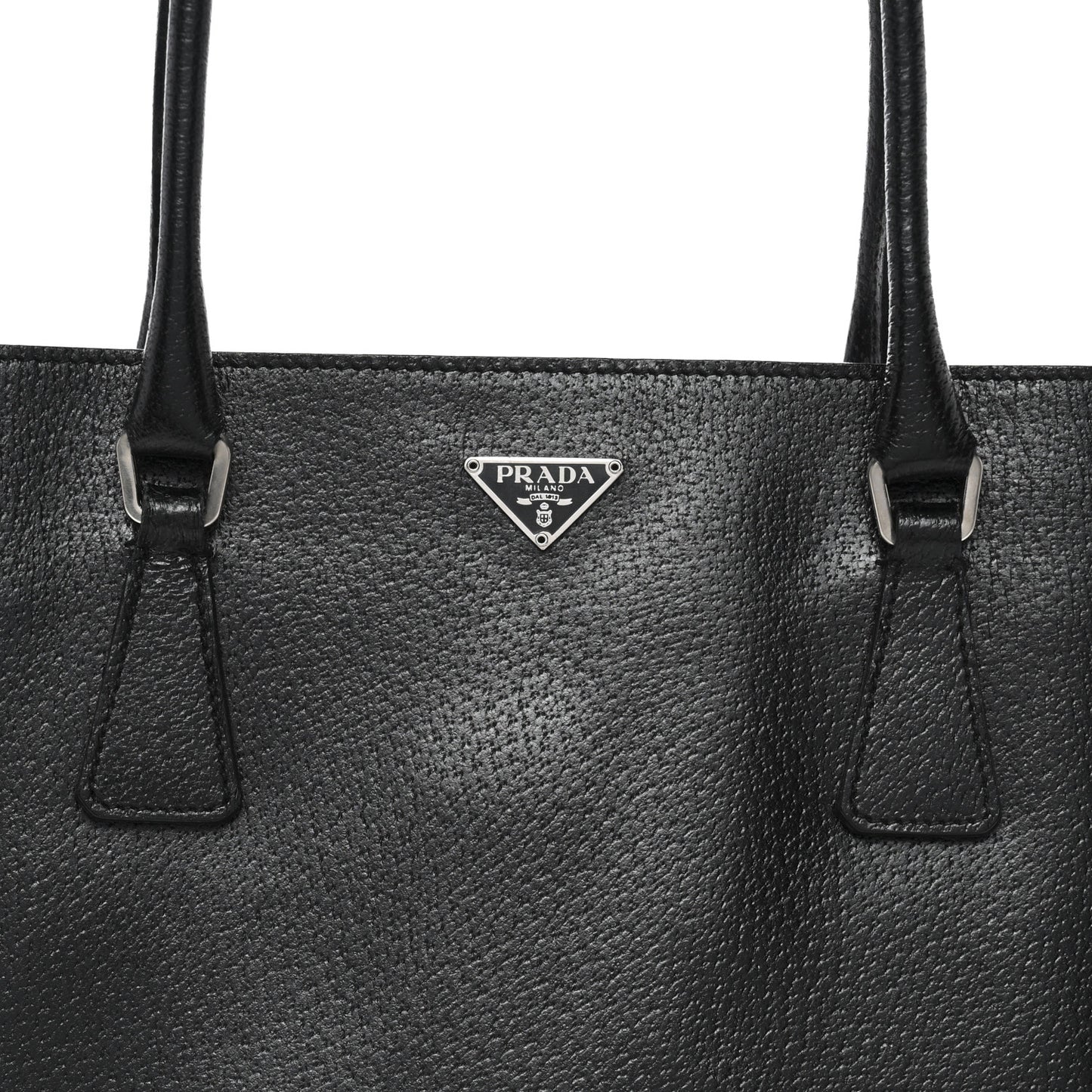 Cinghiale Triangle Tote Black