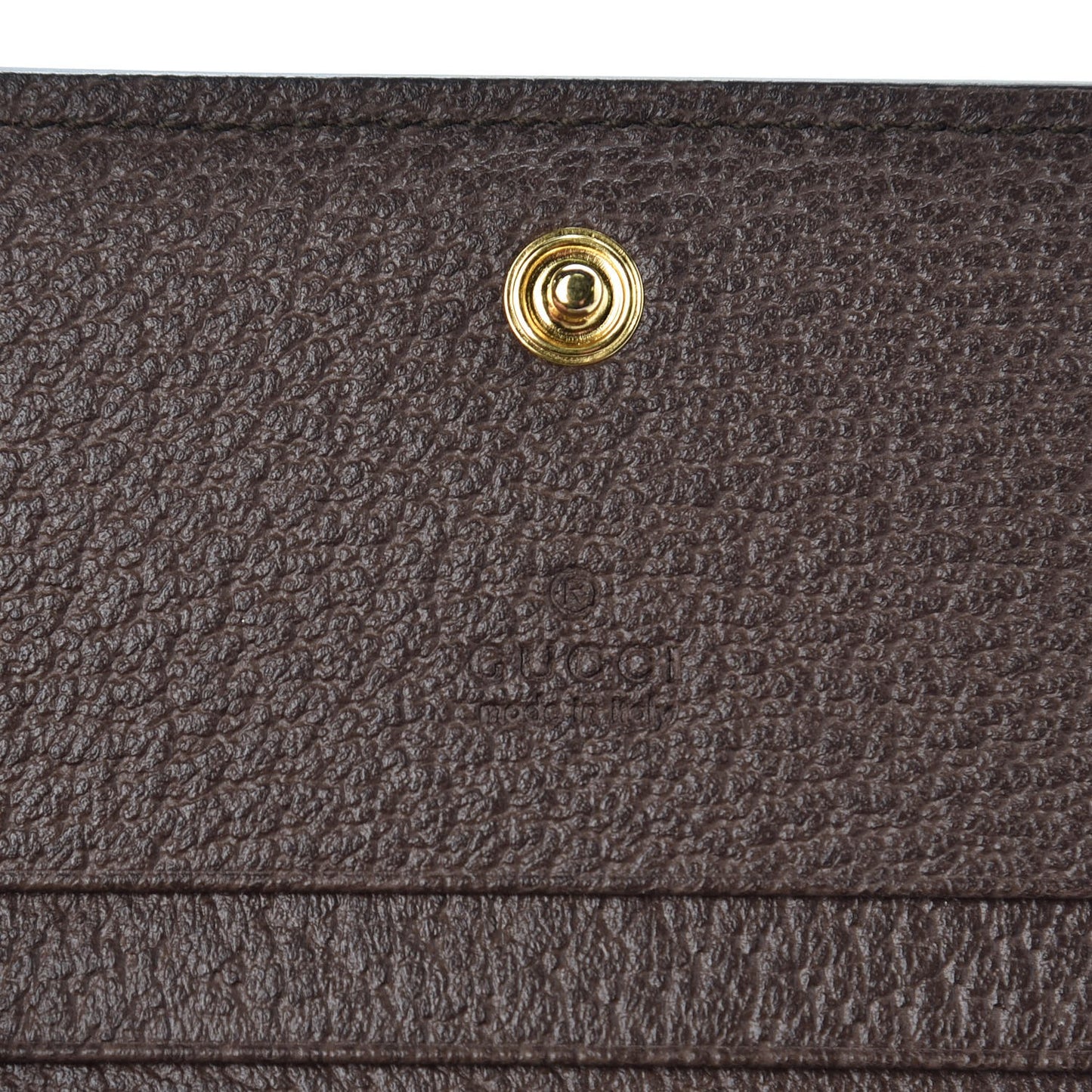 GG Supreme Monogram Web Ophidia Card Case Beige New Acero