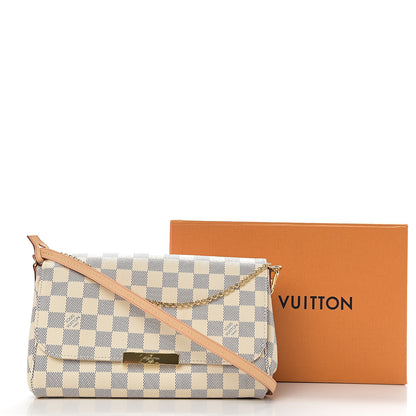 Louis Vuitton Damier Azur Favorite MM 12 of 12