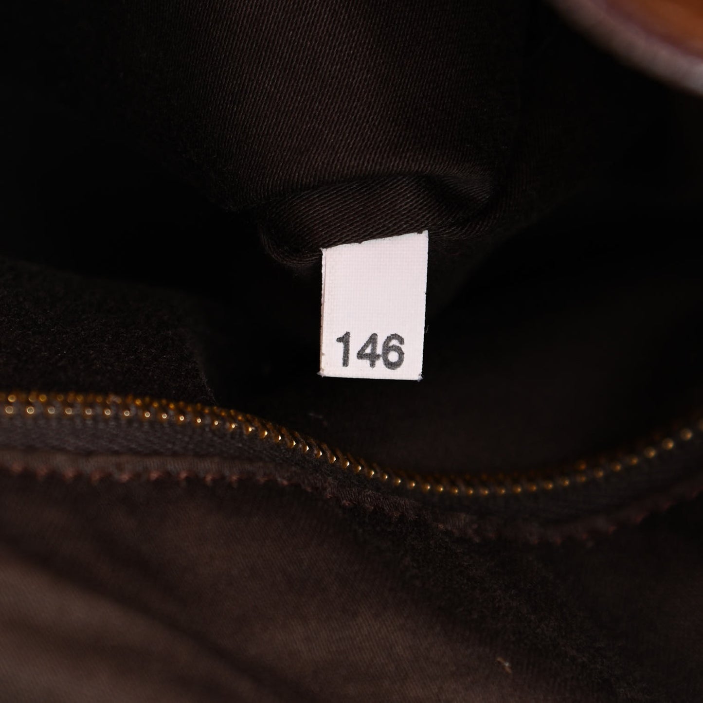 Nappa Large Patchwork Tote Brown