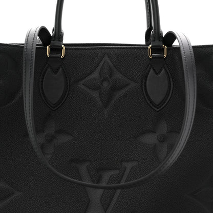 Louis Vuitton Empreinte Monogram Giant Onthego GM Black 7 of 9