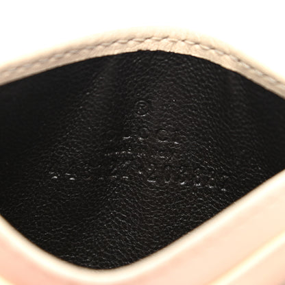 Gucci Calfskin Matelasse GG Marmont Card Holder White 6 of 10