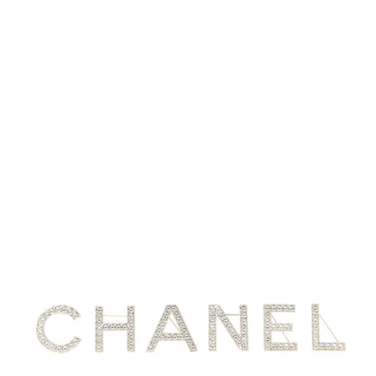 Chanel Crystal Runway Set Of 6 Brooch Gold 1 of 6