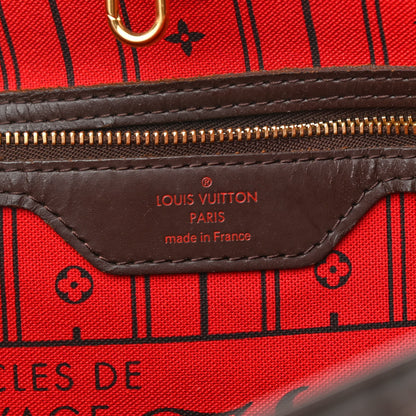 Louis Vuitton Damier Ebene Neverfull MM 6 of 15