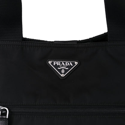 Prada Tessuto Nylon Shopping Tote Black 7 of 9