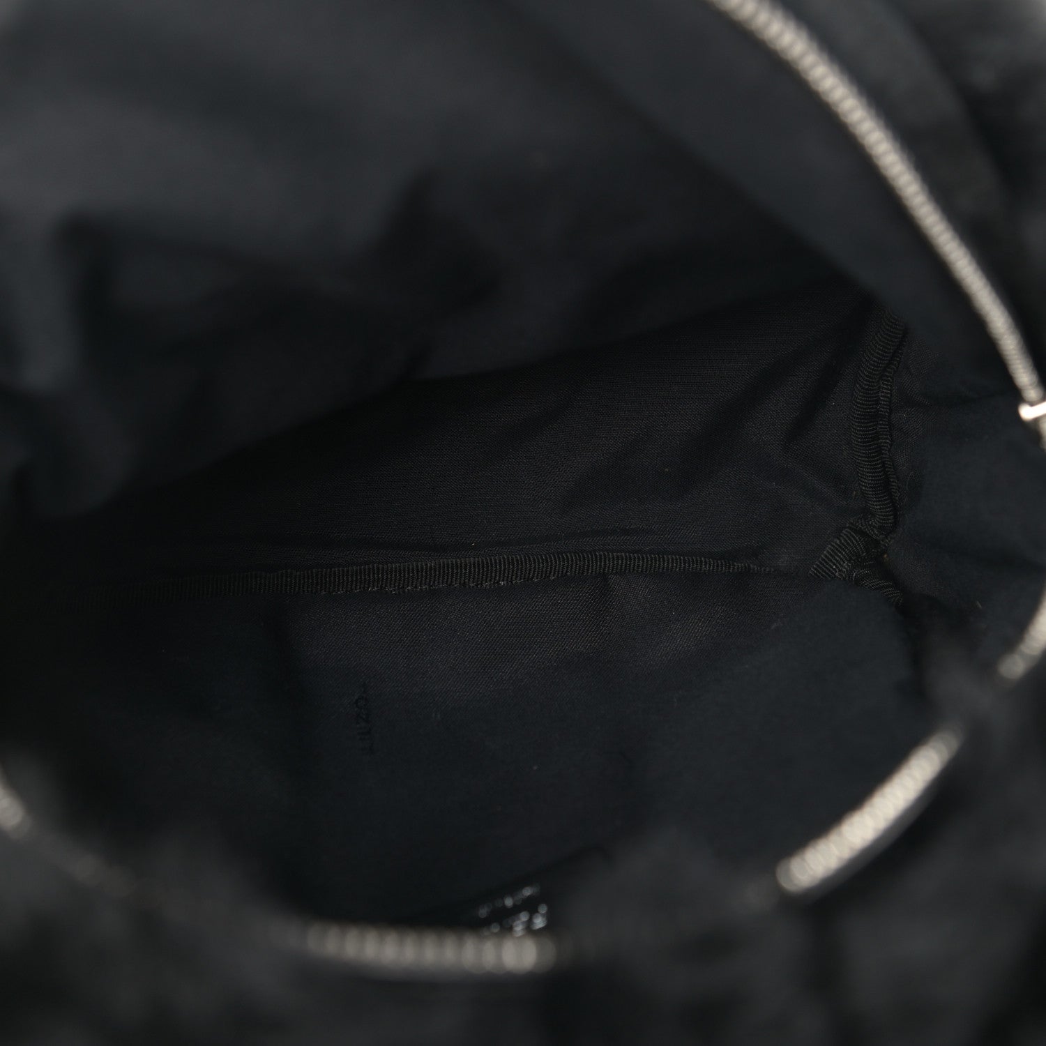 Fendi Shearling Hypnoteyes Mini Backpack Black 5 of 9
