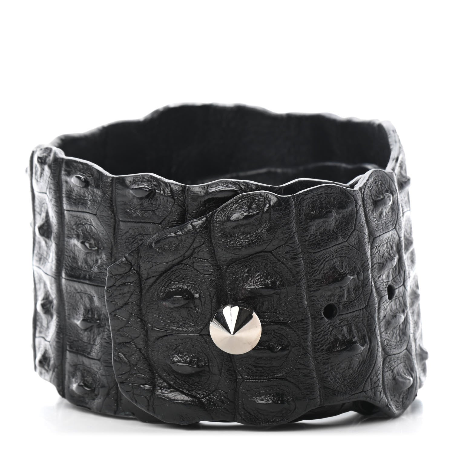 Fendi Crocodile Belt Black 1 of 5