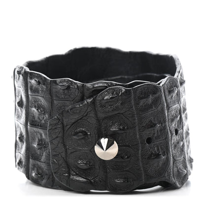 Fendi Crocodile Belt Black 1 of 5