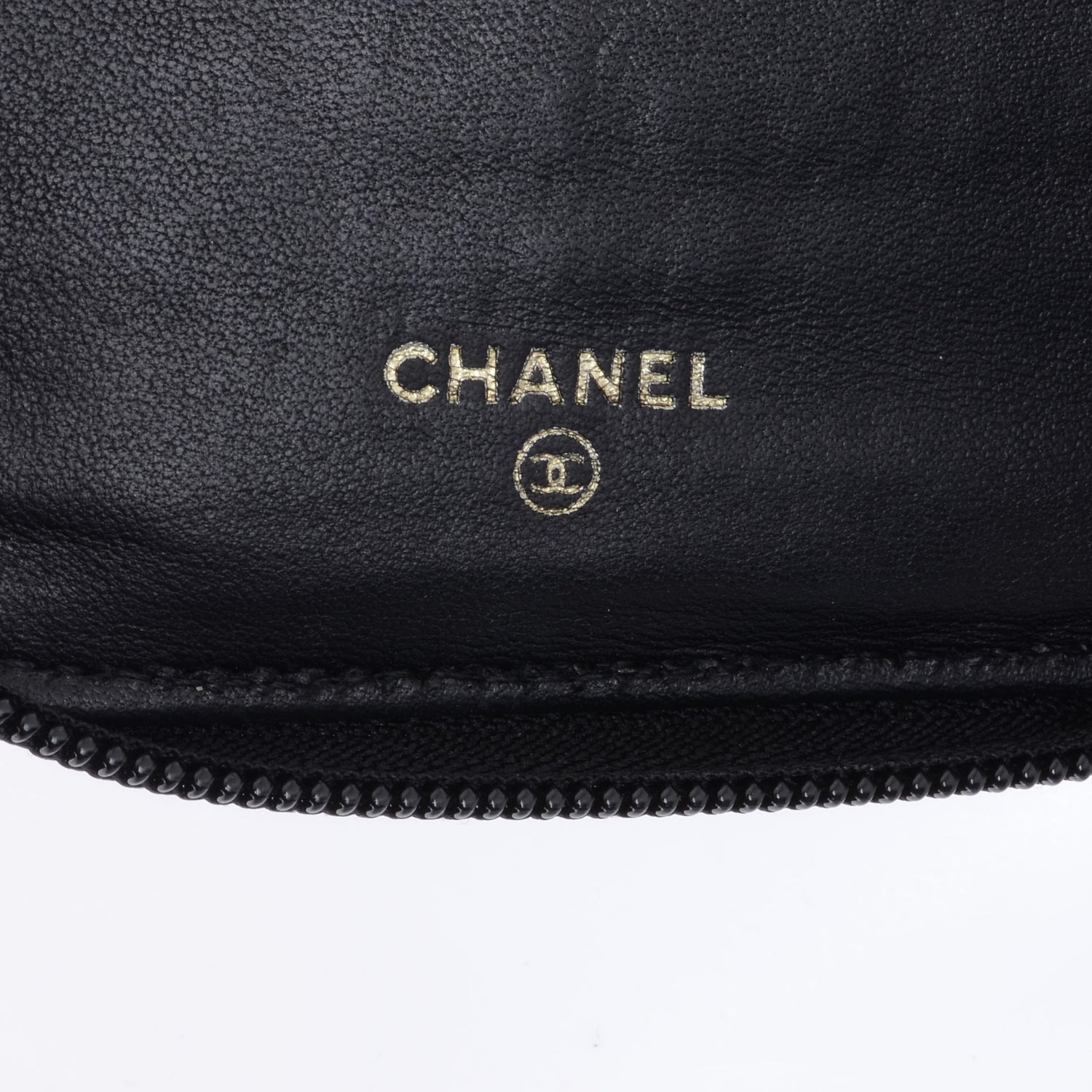 Chanel Caviar Zip Around Wallet Black 6 of 8