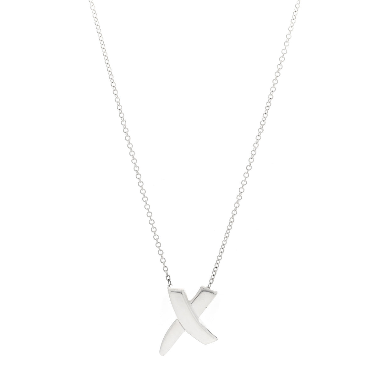 Sterling Silver Paloma Picasso Graffiti X Pendant Necklace