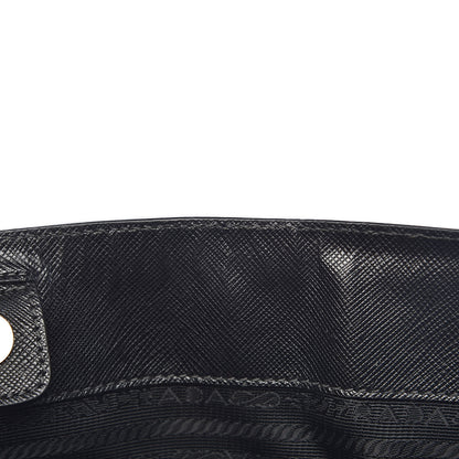 Prada Saffiano Lux Large Tote Black 9 of 13