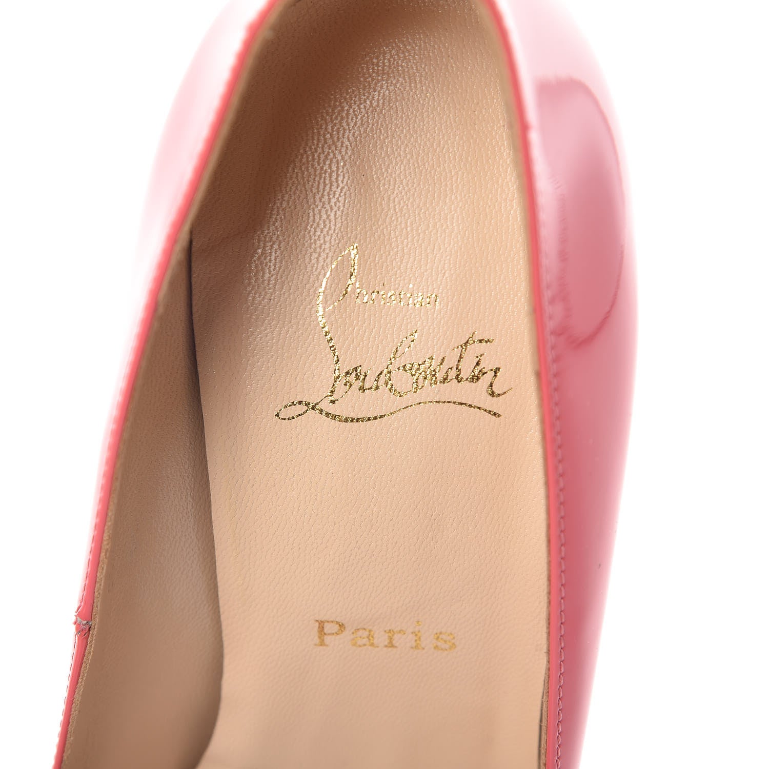 Christian Louboutin Patent Rolando 120 Pumps 39 Pink 7 of 11