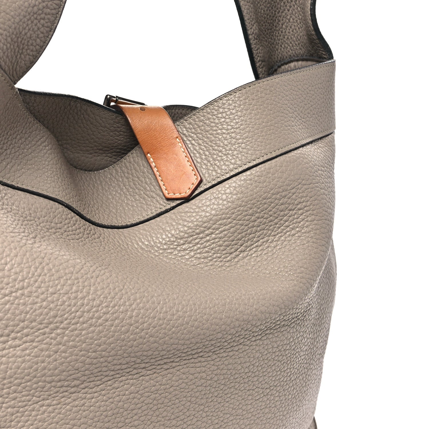 Hermes Taurillon Clemence Marwari GM Gris Tourterelle 11 of 11