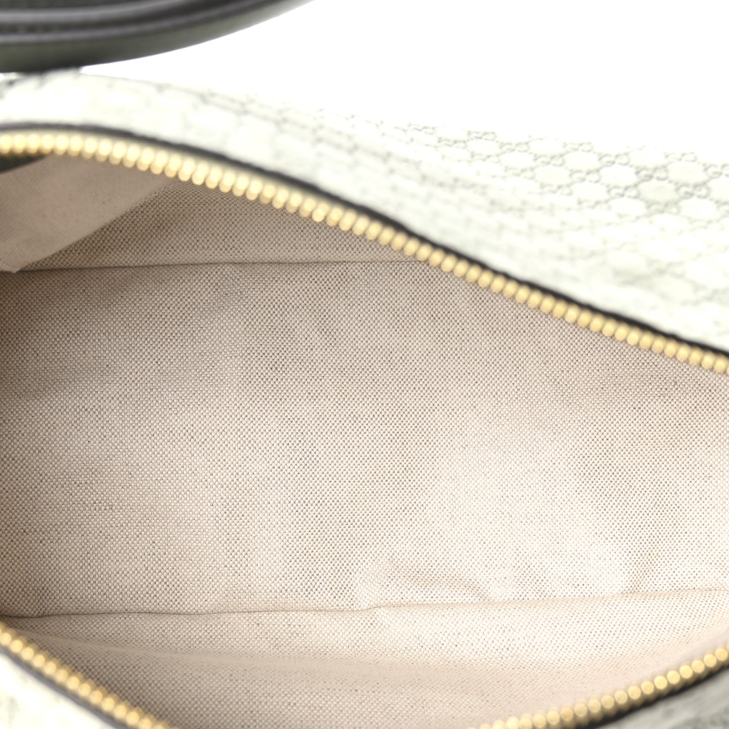 Suede GG Monogram Half Horsebit Medium Shoulder Bag Sage