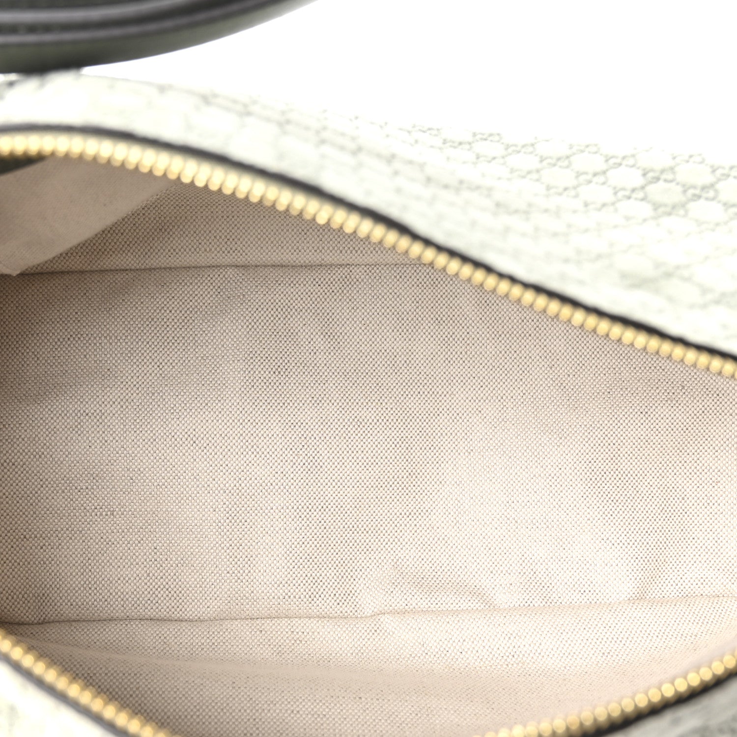 Gucci Suede GG Monogram Half Horsebit Medium Shoulder Bag Sage 5 of 10