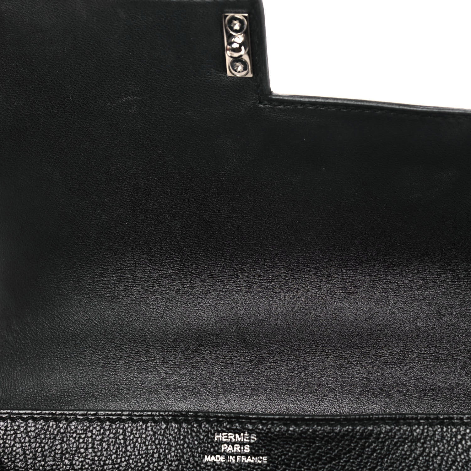 Hermes Chevre Mysore Mini Verrou Chaine Bag Black 14 of 20