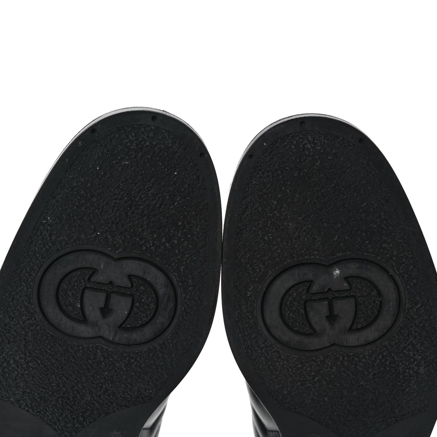 Nappa Matelasse Double G Marmont Loafers 37.5 Black