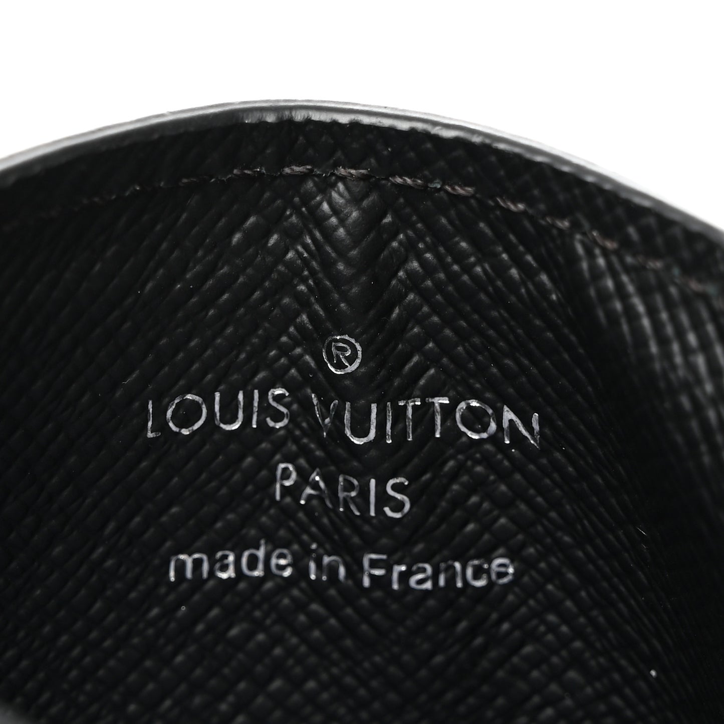 LOUIS VUITTON Epi Neo Porte-Cartes Card Holder Black