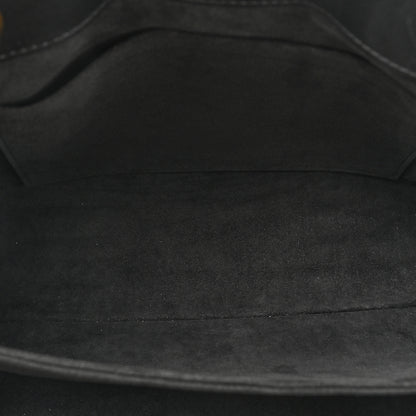 Louis Vuitton Calfskin New Wave Chain Tote Black 5 of 13