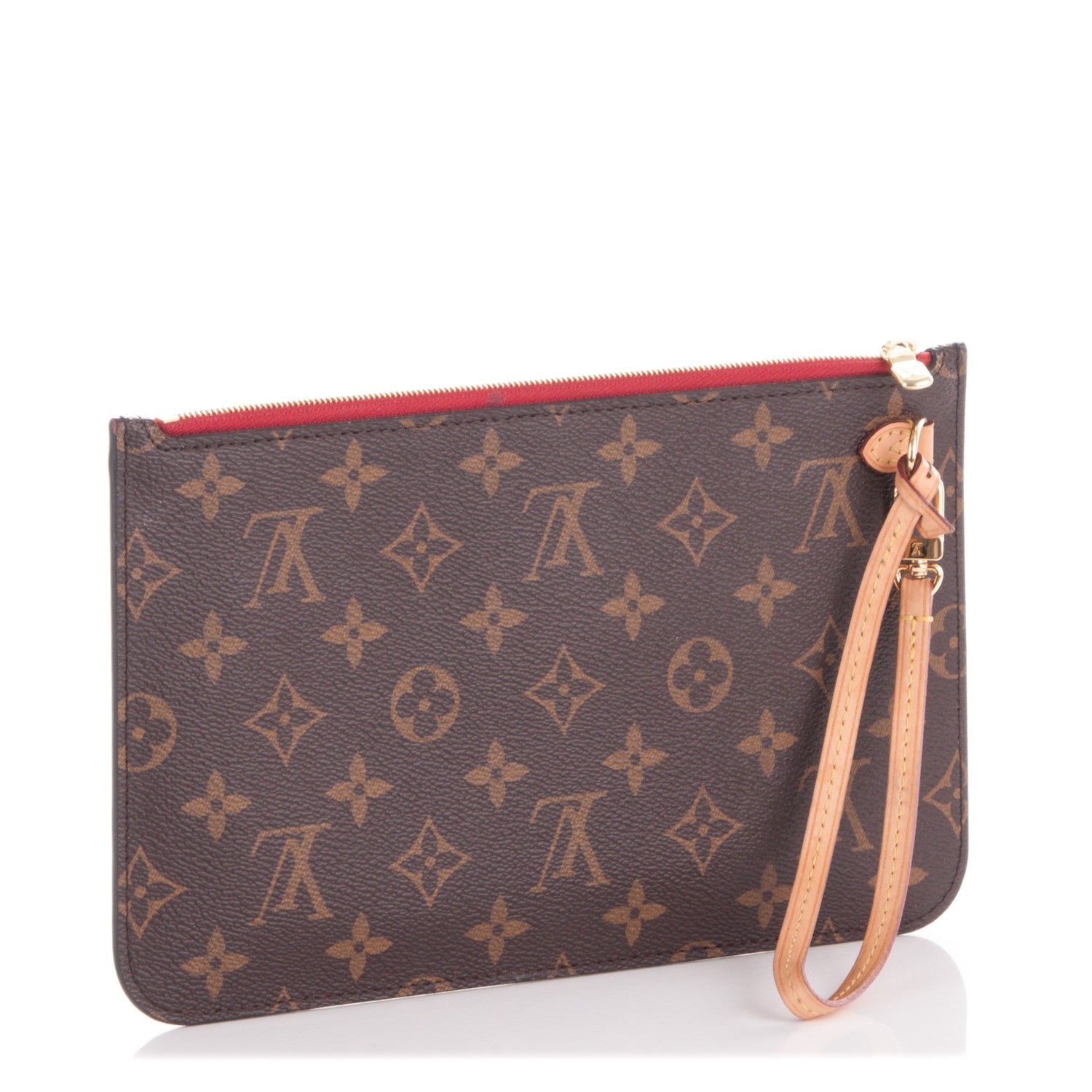 Louis Vuitton Monogram Neverfull MM GM Pochette Cherry 3 of 8