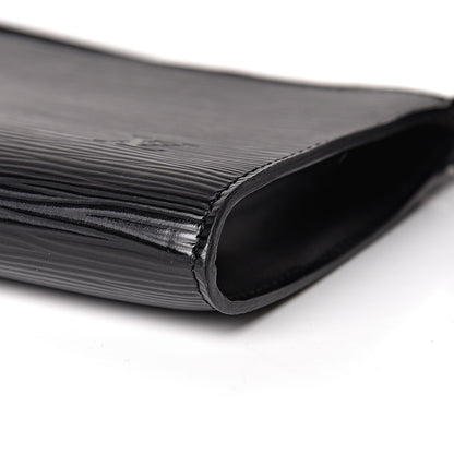 Louis Vuitton Epi Pochette Accessories 24 Black 10 of 10