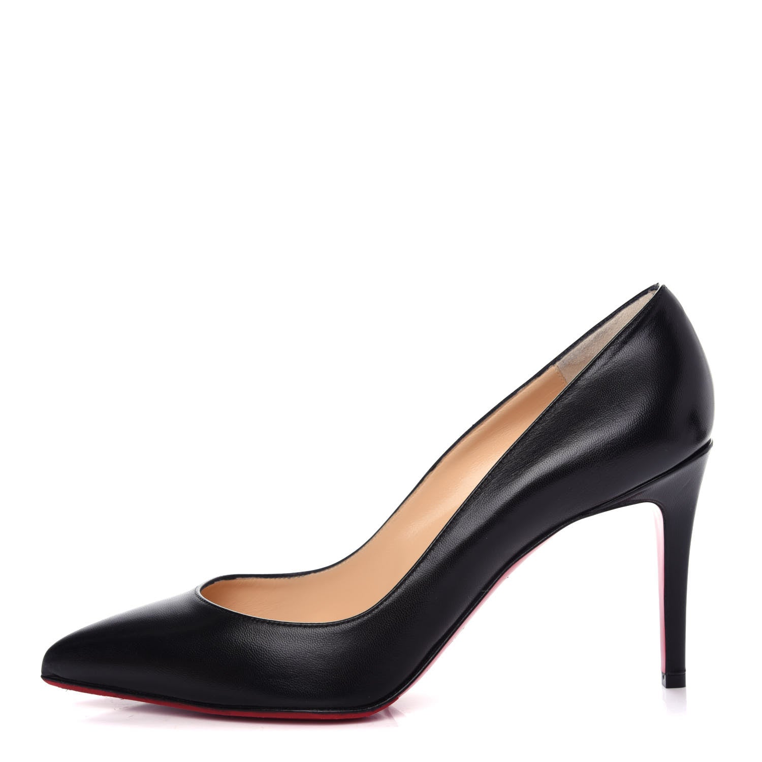 Christian Louboutin Shiny Nappa Pigalle 85 Pumps 40.5 Black 1 of 10