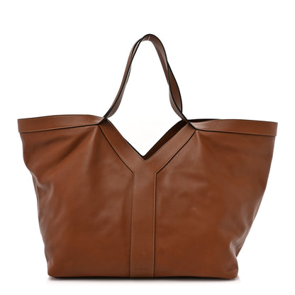 Saint Laurent Calfskin Y Tote Brick 1 of 13