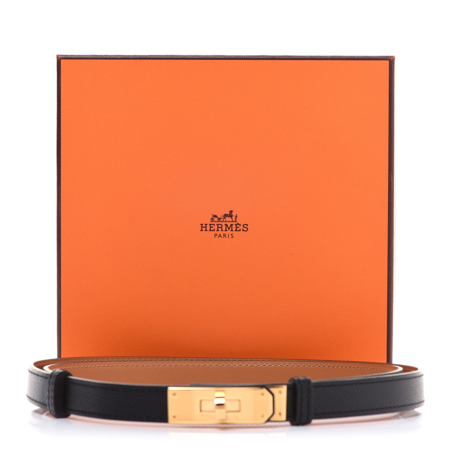 Hermes Epsom Kelly Belt Black 6 of 6
