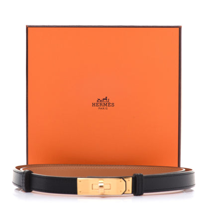 Hermes Epsom Kelly Belt Black 6 of 6