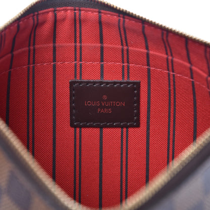 Louis Vuitton Damier Ebene Neverfull MM GM Pochette 6 of 10