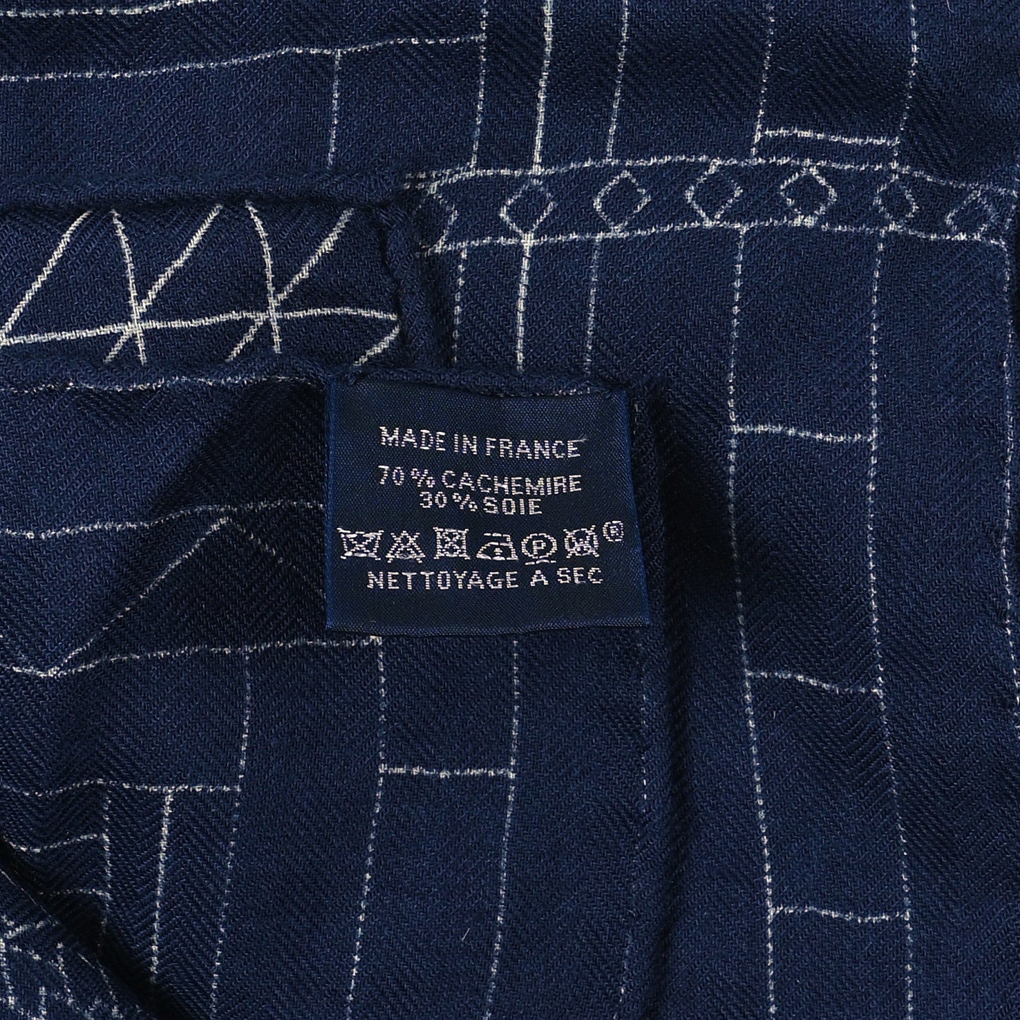 Hermes Cashmere Silk Patchwork Horse Shawl 140 3 of 4