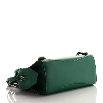 Balenciaga Smooth Calfskin Neo Classic Silver Hardware Mini City Grass Green 4 of 21