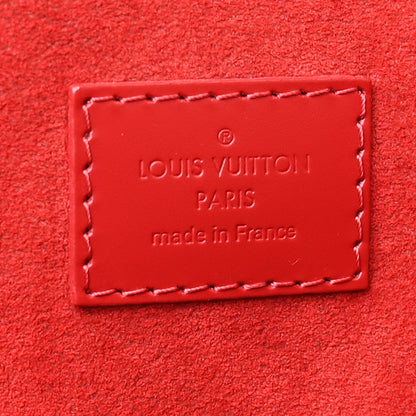 Louis Vuitton Damier Ebene Caissa Hobo Cherry 6 of 10