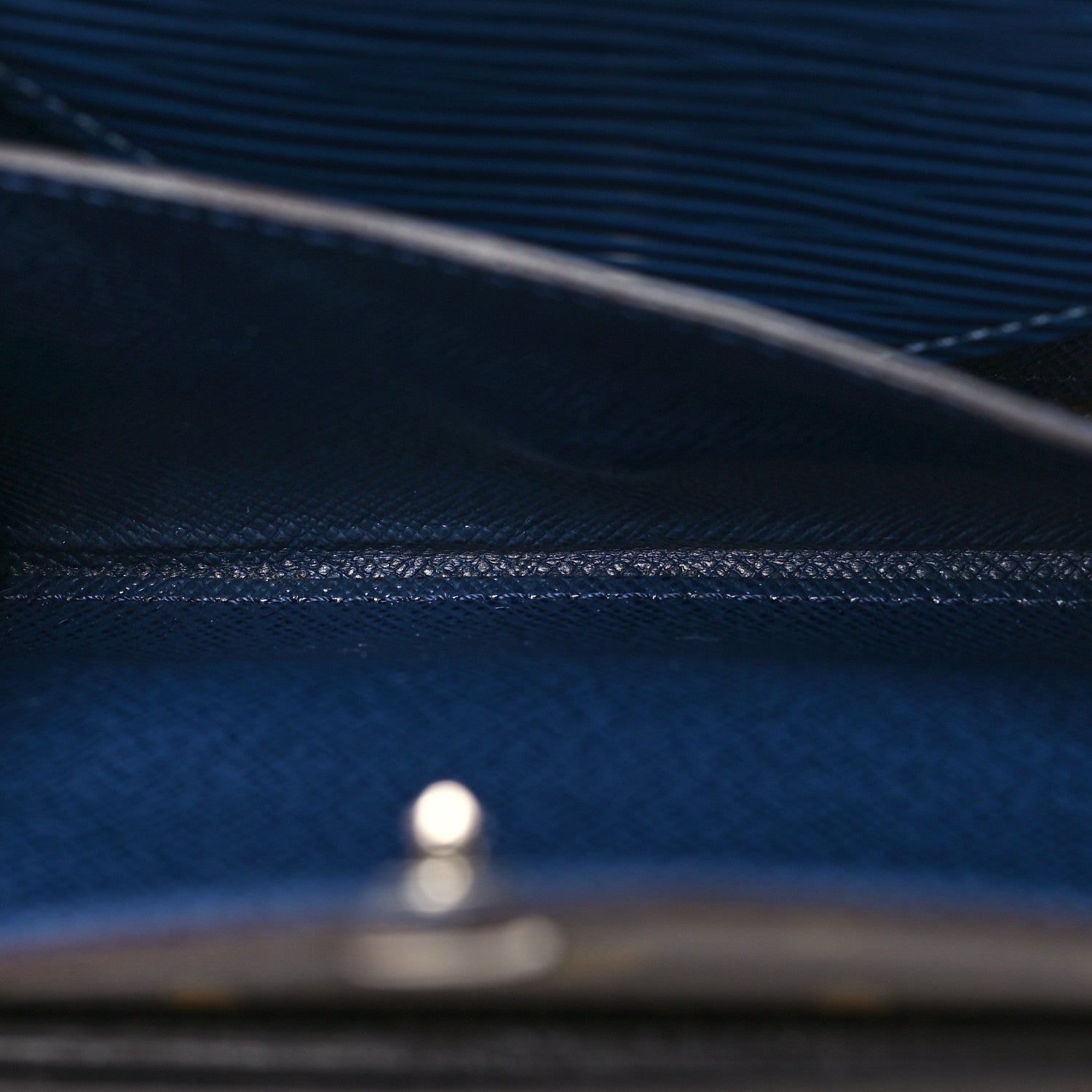 Louis Vuitton Epi Monogram Marie-Lou Compact Wallet Indigo 6 of 8