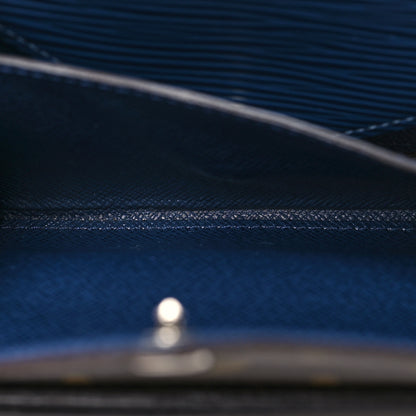 Louis Vuitton Epi Monogram Marie-Lou Compact Wallet Indigo 6 of 8