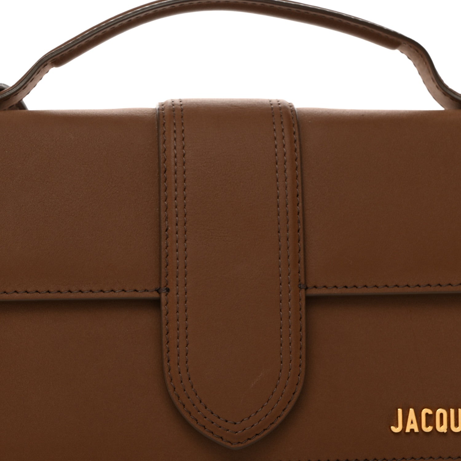 Jacquemus Rubberized Calfskin Le Grand Bambino Brown 7 of 11