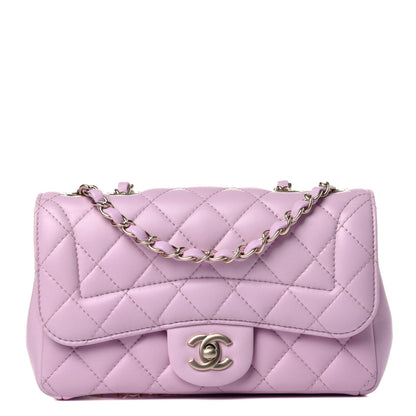 Chanel Lambskin Quilted Mini Mademoiselle Chic Flap Pink 1 of 11