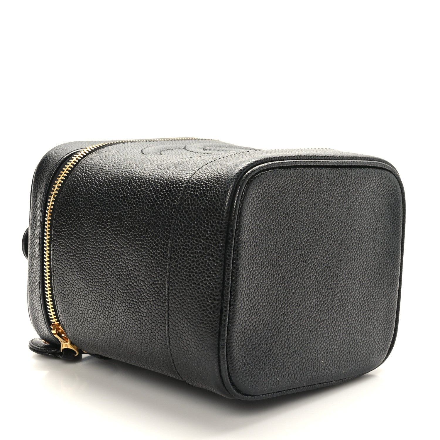Chanel Caviar Cosmetic Vanity Bag Black 4 of 11
