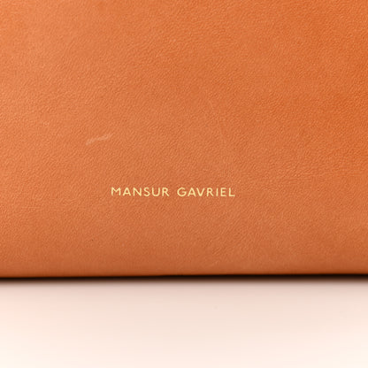 Mansur Gavriel Vegetable Tanned Calfskin Mini Backpack Cammello Rosa 6 of 13